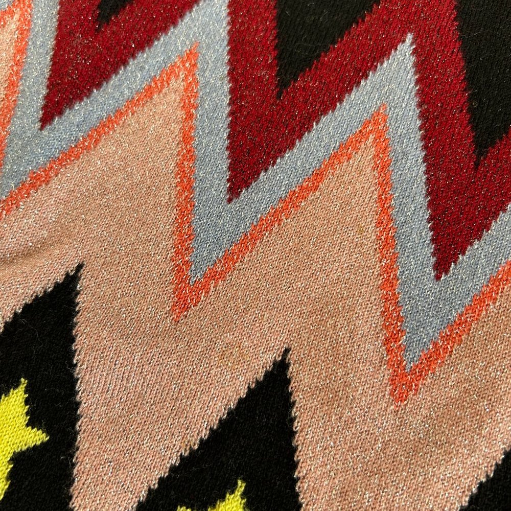 Sweater With Multi-Color Design - image 3